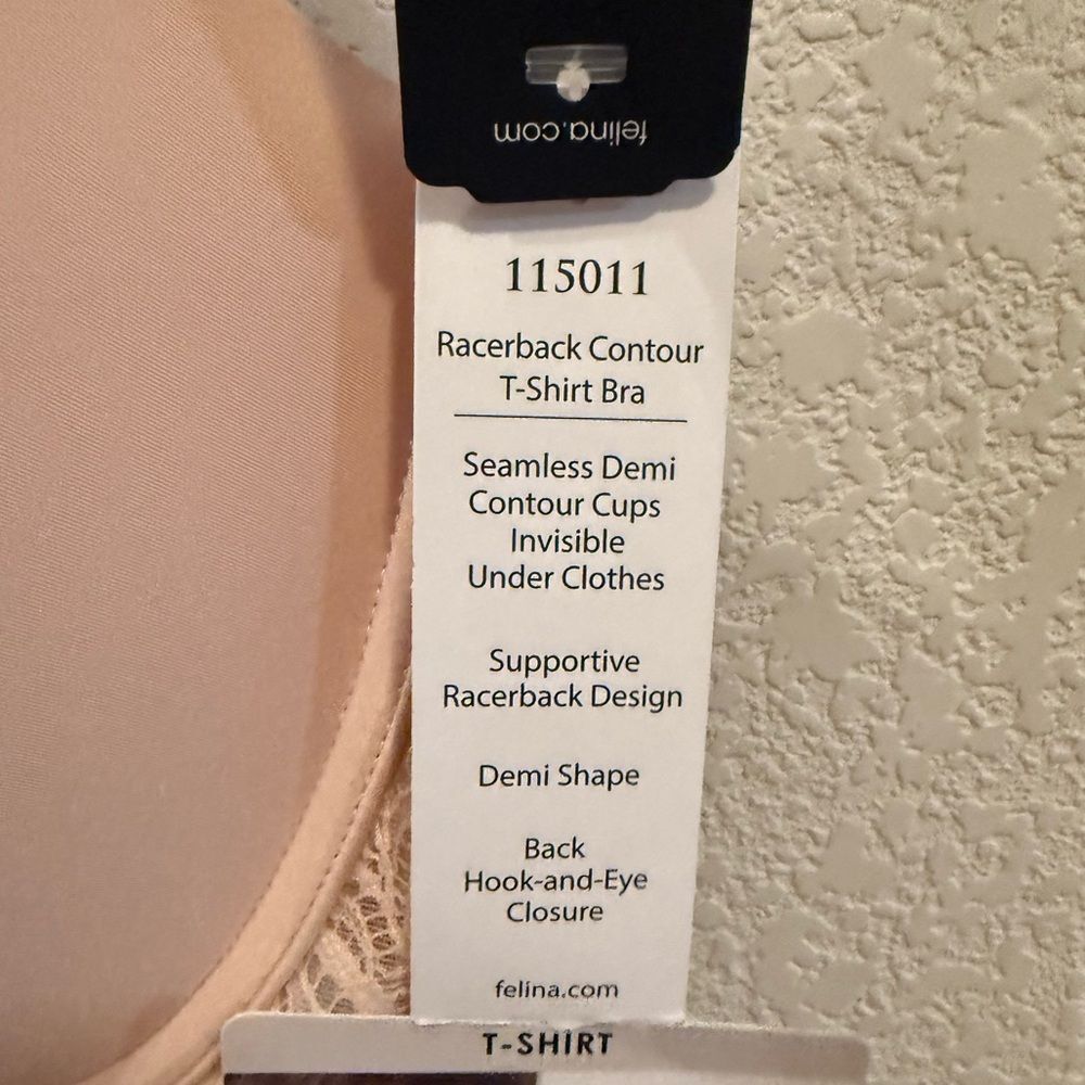 NWT PARAMOUR Lightly Lined Underwire Bra Nude Beige Sz 40DD - Picture 5 of 5